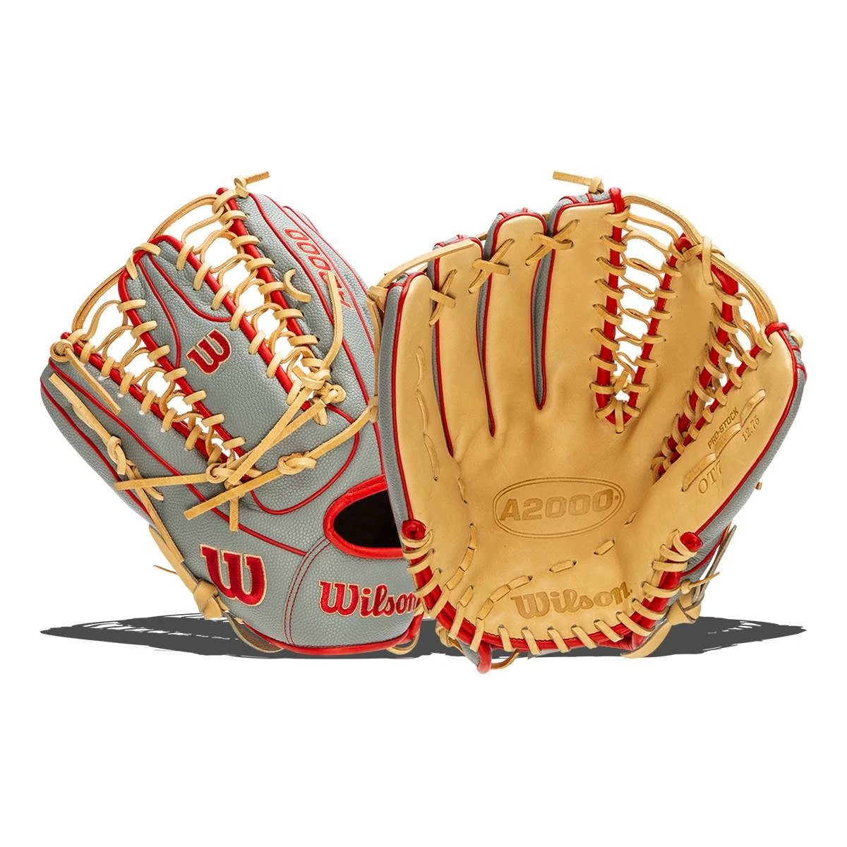 Flash Sale 🎉 Wilson A2000 SuperSkin OT7 12.75" Baseball Glove: WBW1001041275 Grey, Red, Tan 🤩 3 Flash Sale 🎉 Wilson A2000 SuperSkin OT7 12.75" Baseball Glove: WBW1001041275 Grey, Red, Tan 🤩