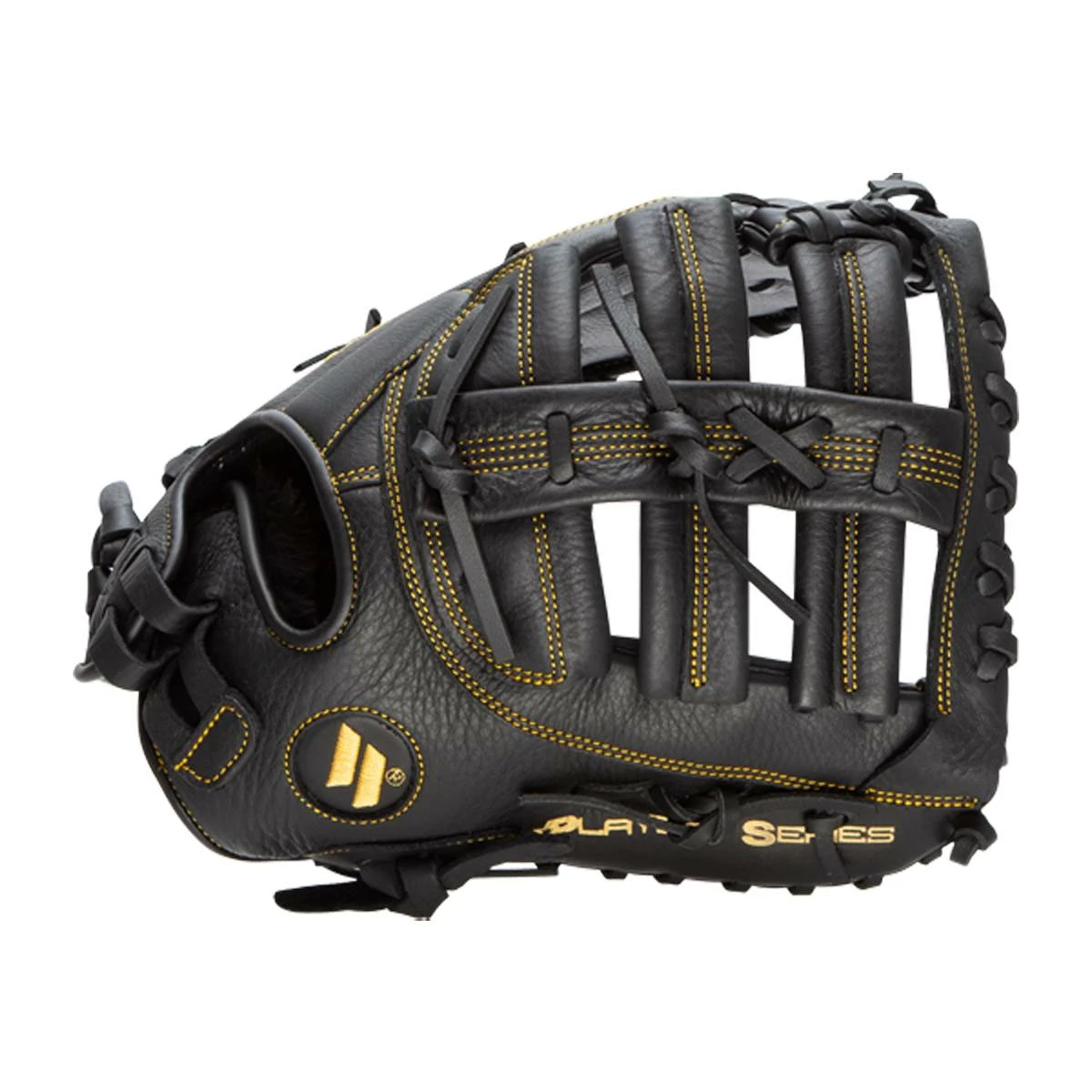 Discount ❤️ Worth Player Series 13" Slow Pitch First Base Mitt: WPL130-FB Black, Gold ⭐ 13 Discount ❤️ Worth Player Series 13" Slow Pitch First Base Mitt: WPL130-FB Black, Gold ⭐ - Image 11
