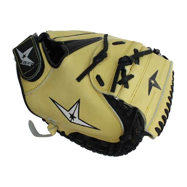 Discount 😀 All Star Young Pro 31.5" Youth Catcher's Mitt: CM1200BT Black, Tan 🔔 5 Discount 😀 All Star Young Pro 31.5" Youth Catcher's Mitt: CM1200BT Black, Tan 🔔 - Image 3