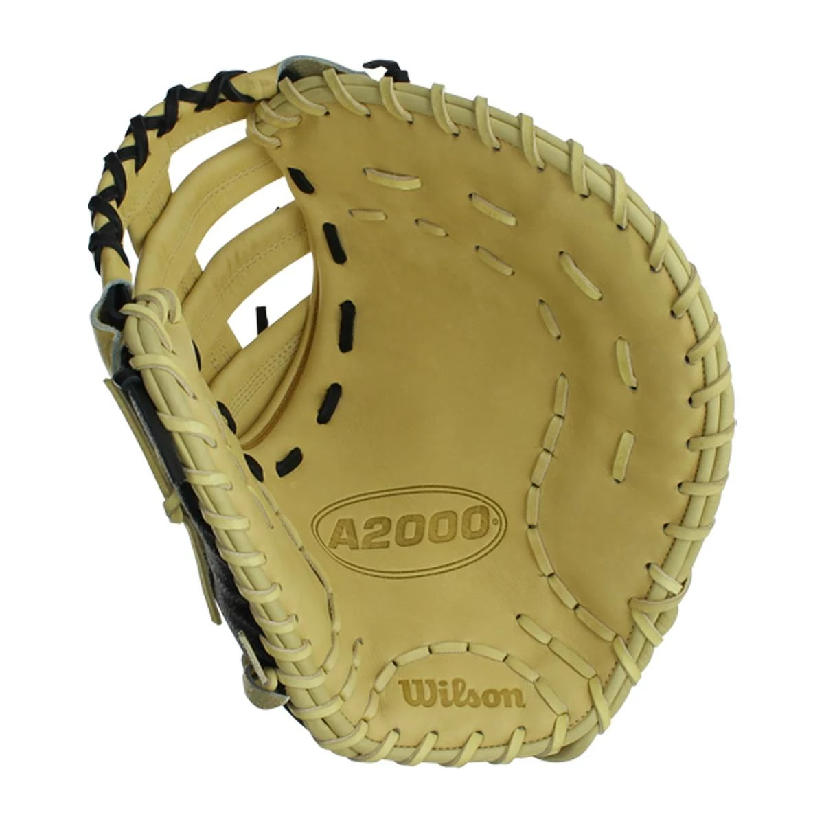 New 👏 Wilson A2000 SuperSkin 2820 12.25" Baseball First Base Mitt: WBW1001211225 Black, Tan 👏 10 New 👏 Wilson A2000 SuperSkin 2820 12.25" Baseball First Base Mitt: WBW1001211225 Black, Tan 👏 - Image 8