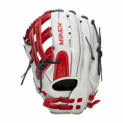 Hot Sale 👏 Miken 14" Pro Series Slow Pitch Softball Glove: PRO140-WSN Grey, Blue, Red 😀 -BaseBallBat Sales Store 4d98 10 21 miken 14 pro series slow pitch softball glove pro140 wsn 31193 7 l
