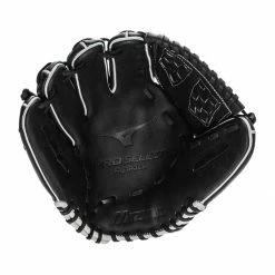 Top 10 👍 Mizuno Pro Select 12.5" Fastpitch Softball Glove: GPSF1250BK Black, White ⌛ -BaseBallBat Sales Store 4dee 11 21 mizuno pro select 12 5 fastpitch softball glove gpsf1250bk 30759 6 l