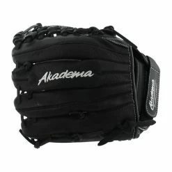 Best deal 😍 Akadema 12" Fastpitch Softball Glove: AJB74 Black 😀 -BaseBallBat Sales Store 4fa0 06 18 7142 4 m