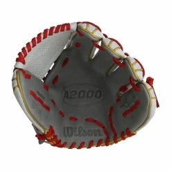 Best Pirce 🌟 Wilson A2000 12" Kelsey Stewart Spin Control KS7 Fastpitch Softball Glove: WTA20RF20KS7GM Grey 🤩 -BaseBallBat Sales Store 5082 10 19 31816 5 l