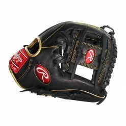 Wholesale 😀 Rawlings R9 11.5" Baseball Glove: R9204-2BG Black, Gold 💯 -BaseBallBat Sales Store 5095 11 20 rawlings r9 11 5 baseball glove r9204 2bg 33542 4 l