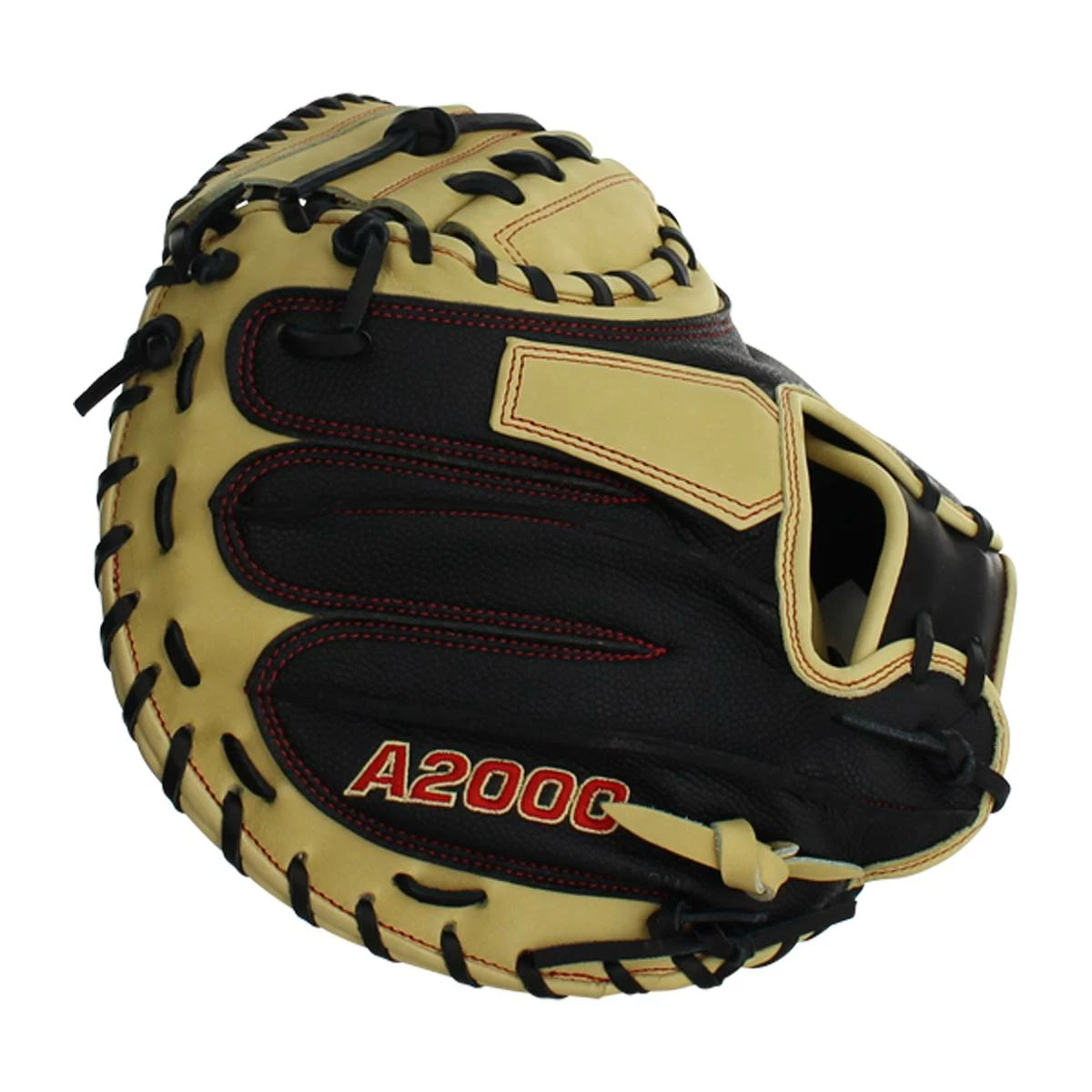 Outlet ๐คฉ Wilson A2000 SuperSkin M2 33.5" Baseball Catcher's Mitt: WBW100117335 Black, Tan ๐ 6 Outlet ๐คฉ Wilson A2000 SuperSkin M2 33.5" Baseball Catcher's Mitt: WBW100117335 Black, Tan ๐ - Image 4