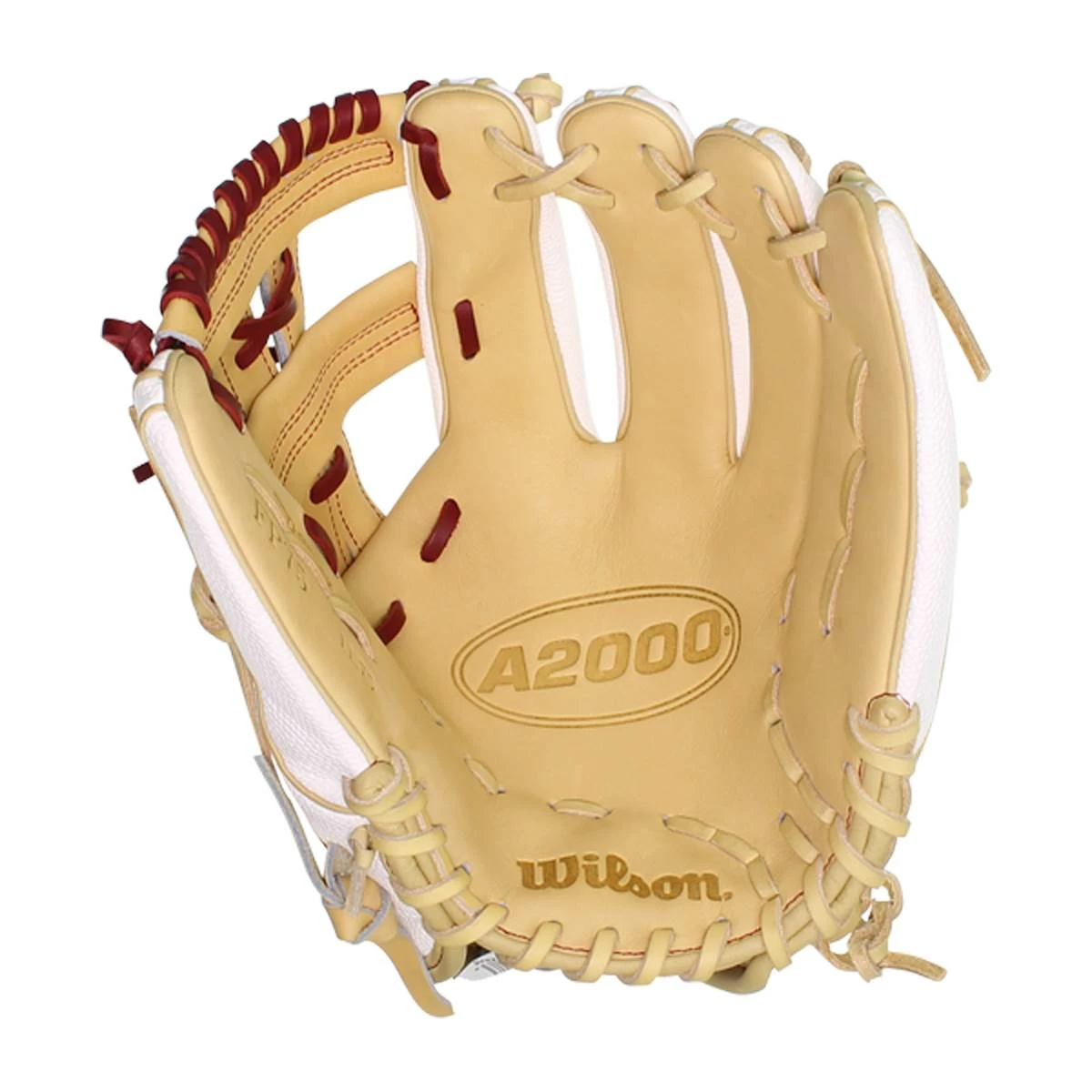 Best Sale ❤️ Wilson A2000 SuperSkin FP75 11.75" Fastpitch Softball Glove: WBW1002081175 Tan, White 🎁 4 Best Sale ❤️ Wilson A2000 SuperSkin FP75 11.75" Fastpitch Softball Glove: WBW1002081175 Tan, White 🎁 - Image 2