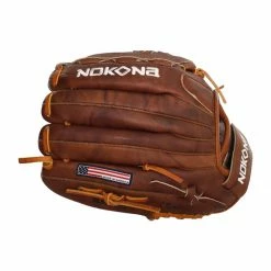 Budget 🎁 Nokona Walnut 12.5" Fastpitch Softball Glove: W-V1250C Brown ⭐ -BaseBallBat Sales Store 55ff 02 20 nokona walnut 12 5 fastpitch softball glove w v1250c 25860 5 l