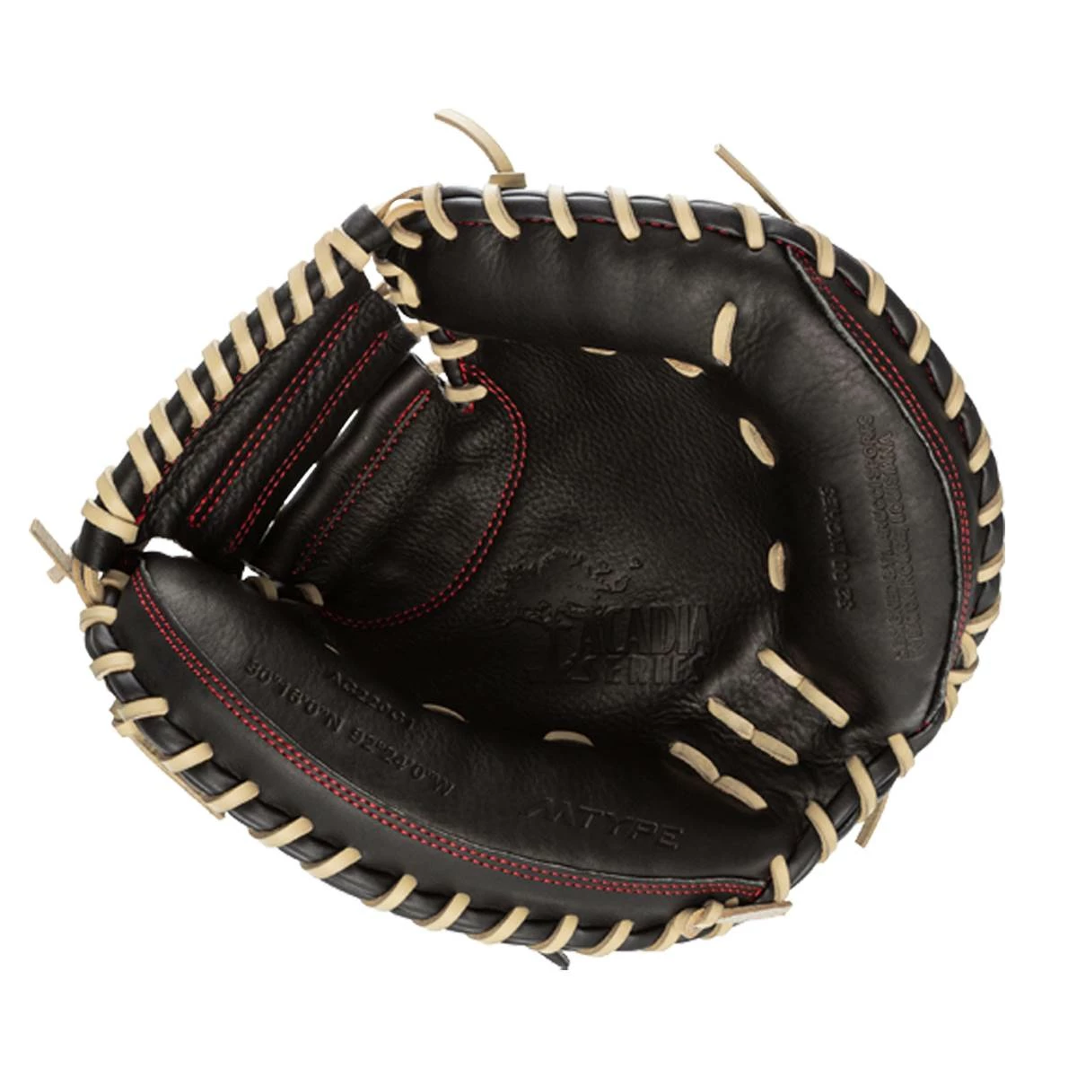 Discount ⌛ Marucci Acadia Series 32" Youth Baseball Catcher's Mitt: MFGACM220C1 Black, Red ✔️ 4 Discount ⌛ Marucci Acadia Series 32" Youth Baseball Catcher's Mitt: MFGACM220C1 Black, Red ✔️ - Image 2