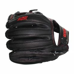 Budget 🤩 Wilson A2K 11.75" SuperSkin Baseball Glove: WBW1000611175 Black ❤️ -BaseBallBat Sales Store 593b 07 20 wilson a2k 11 75 superskin baseball glove wbw1000611175 33317 5 l