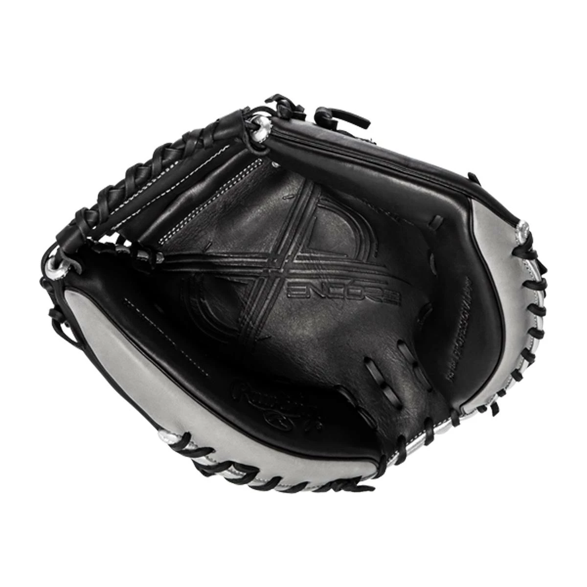 Budget ✨ Rawlings Encore 32" Baseball Catcher's Mitt: ECCM32-23B Black, Grey, Silver ⭐ 8 Budget ✨ Rawlings Encore 32" Baseball Catcher's Mitt: ECCM32-23B Black, Grey, Silver ⭐ - Image 6