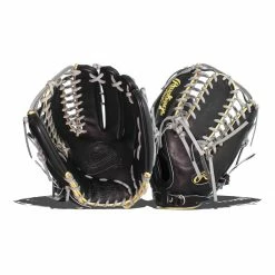 Outlet 🔥 Rawlings Pro Preferred 12.75" Mike Trout Baseball Glove: PROSMT27B Black, Gold 🤩