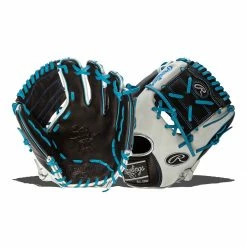 Flash Sale 💯 Rawlings Heart of the Hide R2G Speed Shell 11.5" Baseball Glove: PROR204-8BWSS Black, Blue, White 🔥
