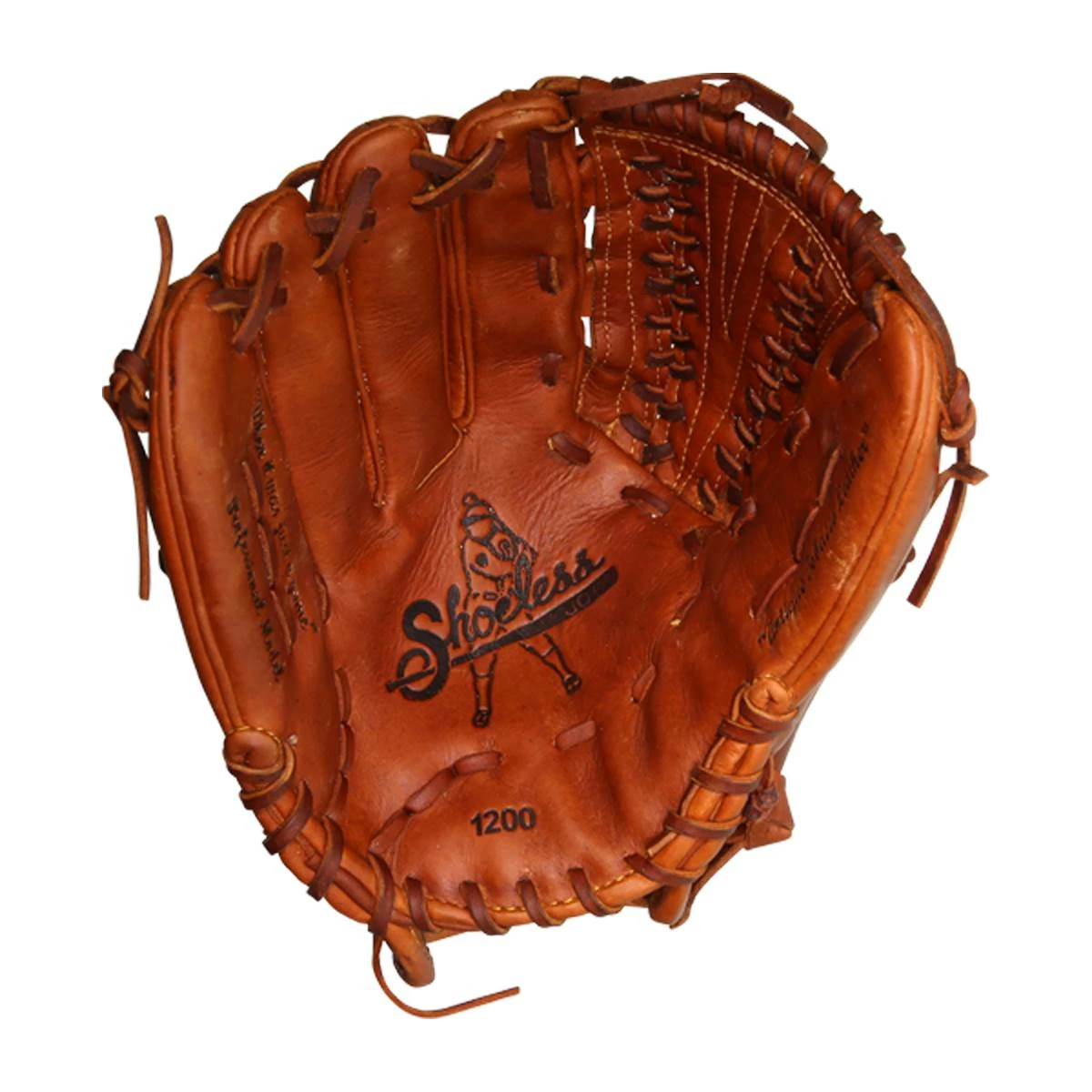 Promo โจ Shoeless Joe Professional 12" Baseball Glove: 1200VL Brown ๐งจ 4 Promo โจ Shoeless Joe Professional 12" Baseball Glove: 1200VL Brown ๐งจ - Image 2