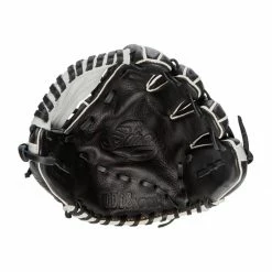 Best Pirce 🛒 Wilson A500 Siren 12" Youth Fastpitch Softball Glove: WBW10042012 Black, White 💯 -BaseBallBat Sales Store 6270 10 21 wilson a500 siren 12 youth fastpitch softball glove wbw10042012 34735 12 l
