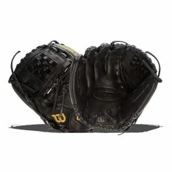 Buy 🛒 Wilson A1000 P12 12" Fastpitch Softball Glove: WBW10018012 Black, Gold 😍