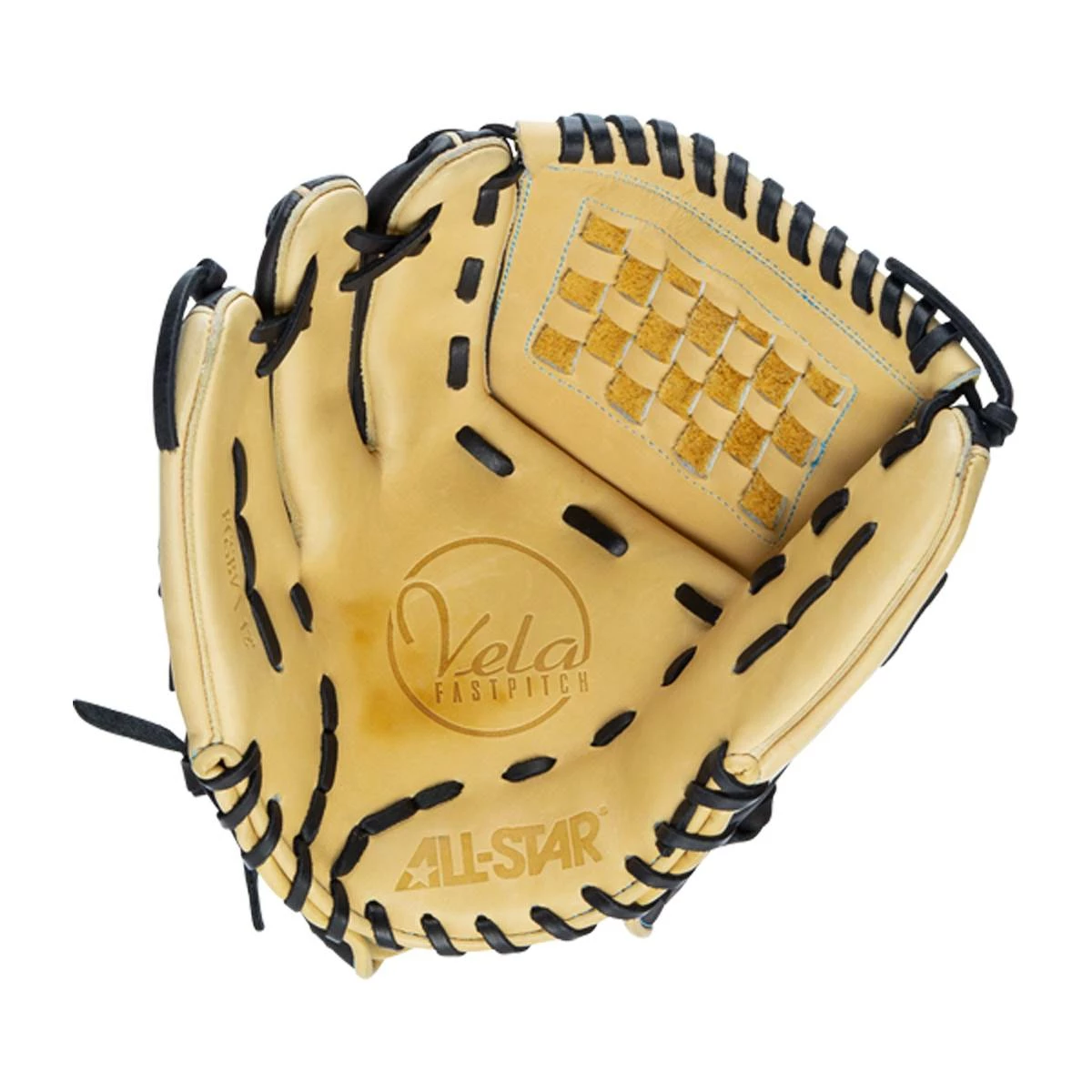 Outlet β All Star Vela THREE FING3R 12" Fastpitch Softball Glove: FGSBV-12 Brown π 4 Outlet β All Star Vela THREE FING3R 12" Fastpitch Softball Glove: FGSBV-12 Brown π - Image 2