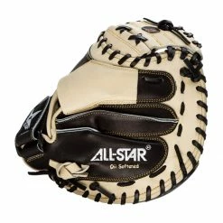 Best Pirce 💯 All Star Pro 35" Catcher's Mitt: CM3100BT Black, Brown 🔥 -BaseBallBat Sales Store 6572 07 21 all star pro 35 catchers mitt cm3100bt 7312 6 l