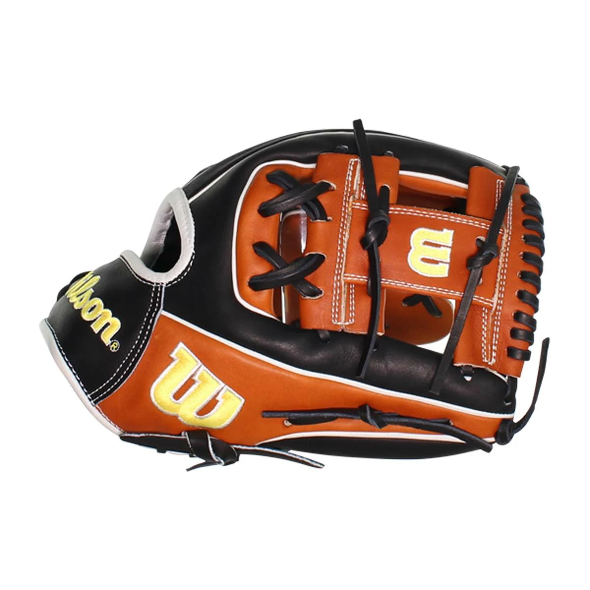 Hot Sale 🎉 Wilson A2000 1975 11.75" Baseball Glove: WBW1000881175 Black, Brown 💯 6 Hot Sale 🎉 Wilson A2000 1975 11.75" Baseball Glove: WBW1000881175 Black, Brown 💯 - Image 4