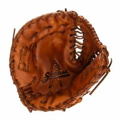 Best deal 👍 Shoeless Joe Professional 13" First Base Mitt: 1300FBTT Brown 🧨