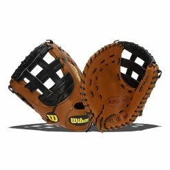 Brand new 👍 Wilson A2000 12.5" First Base Mitt: WTA20RB202013 Black, Brown 🔔