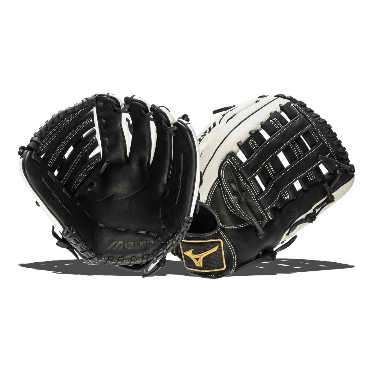 Brand new 😀 Mizuno MVP Prime 12.75" Baseball Glove: GMVP1276P4 Black, White ✨ 10 Brand new 😀 Mizuno MVP Prime 12.75" Baseball Glove: GMVP1276P4 Black, White ✨ - Image 8
