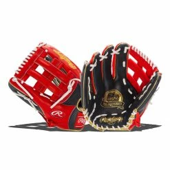New 🎁 Rawlings Pro Preferred 12.75" Ronald Acuna Jr. Baseball Glove: PROSRA13 Navy, Red 🤩