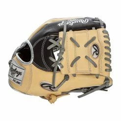 Best deal 😍 Rawlings Heart of the Hide 11.5" Baseball Glove: PRONP4-8BCSS Black, Silver, Tan 👍 -BaseBallBat Sales Store 6d33 12 21 rawlings heart of the hide 11 5 baseball glove pronp4 8bcss 34603 4 l