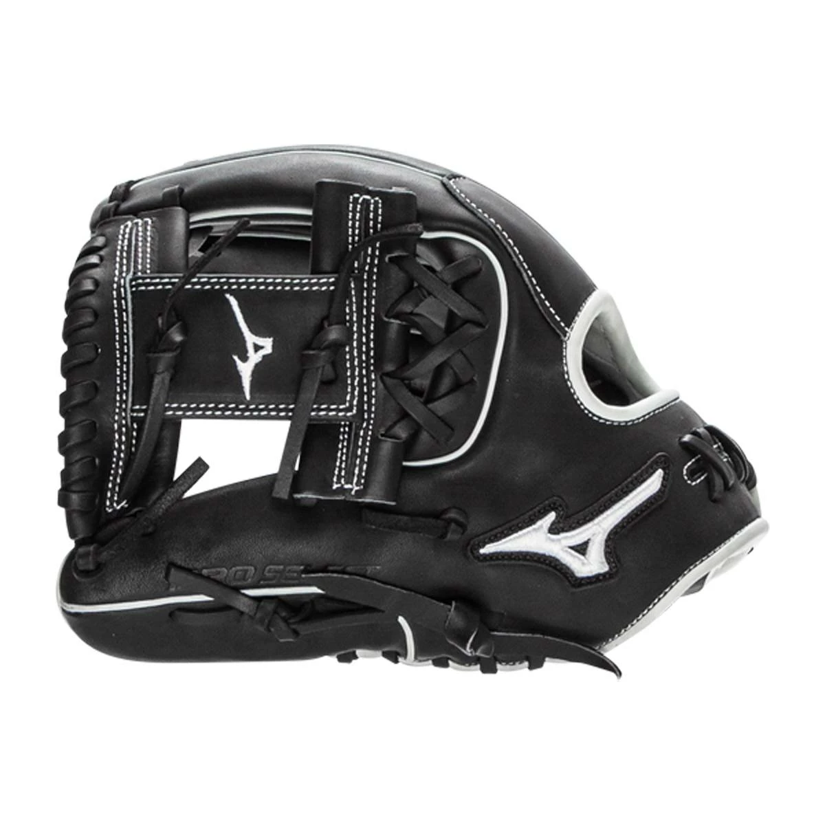 Buy ⌛ Mizuno Pro Select 11.75" Fastpitch Softball Glove: GPSF1175BK Black, White 🔔 6 Buy ⌛ Mizuno Pro Select 11.75" Fastpitch Softball Glove: GPSF1175BK Black, White 🔔 - Image 4