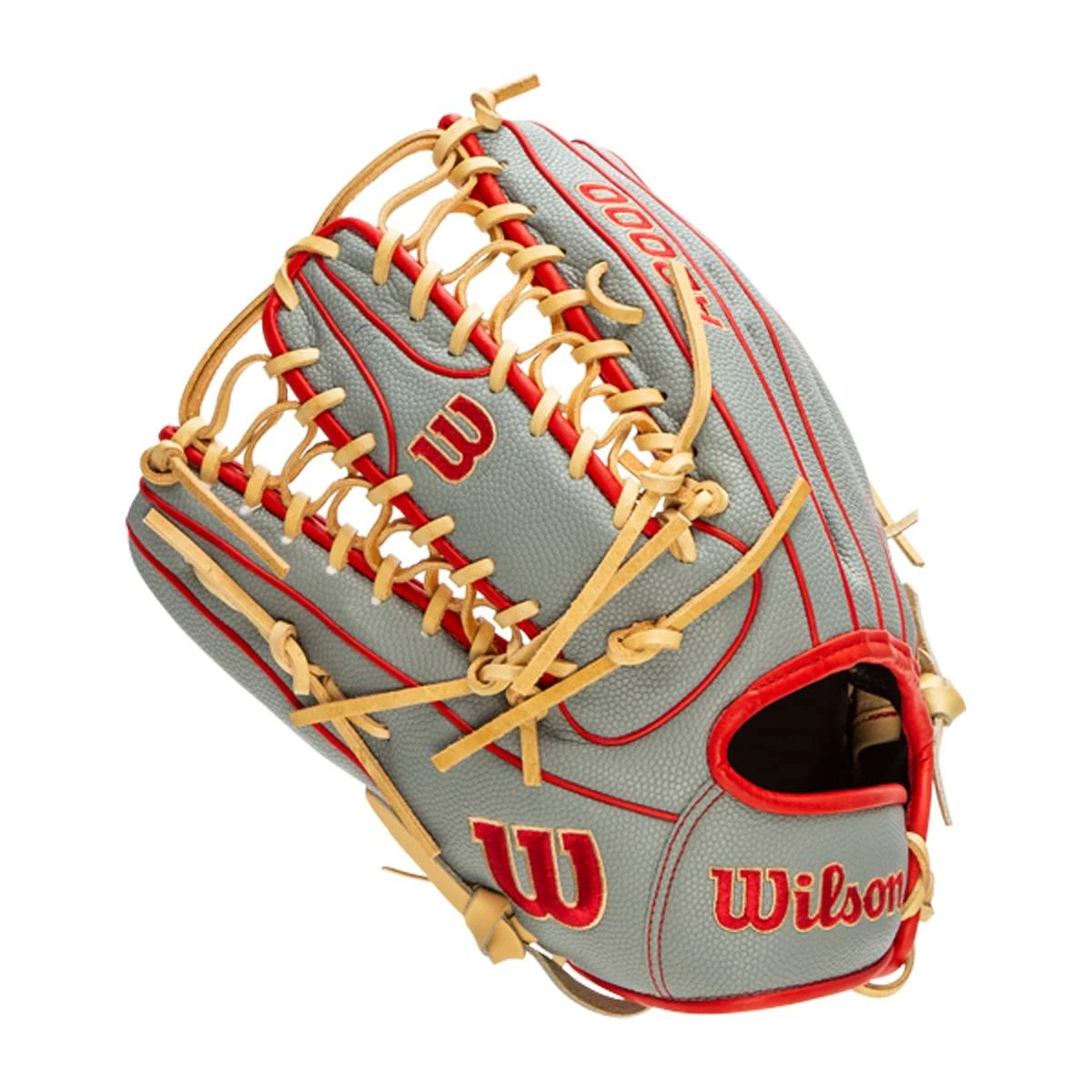 Flash Sale 🎉 Wilson A2000 SuperSkin OT7 12.75" Baseball Glove: WBW1001041275 Grey, Red, Tan 🤩 5 Flash Sale 🎉 Wilson A2000 SuperSkin OT7 12.75" Baseball Glove: WBW1001041275 Grey, Red, Tan 🤩 - Image 3