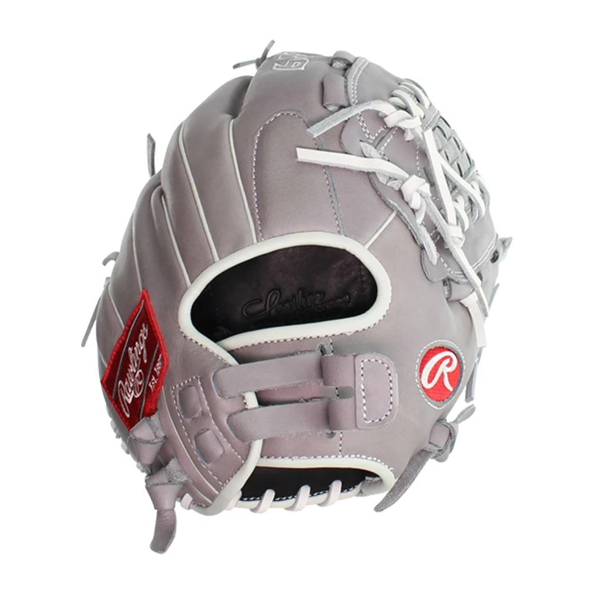 Best Pirce 😍 Rawlings R9 12.5" Fastpitch Softball Glove: R9SB125-18G Grey 👏 16 Best Pirce 😍 Rawlings R9 12.5" Fastpitch Softball Glove: R9SB125-18G Grey 👏 - Image 14