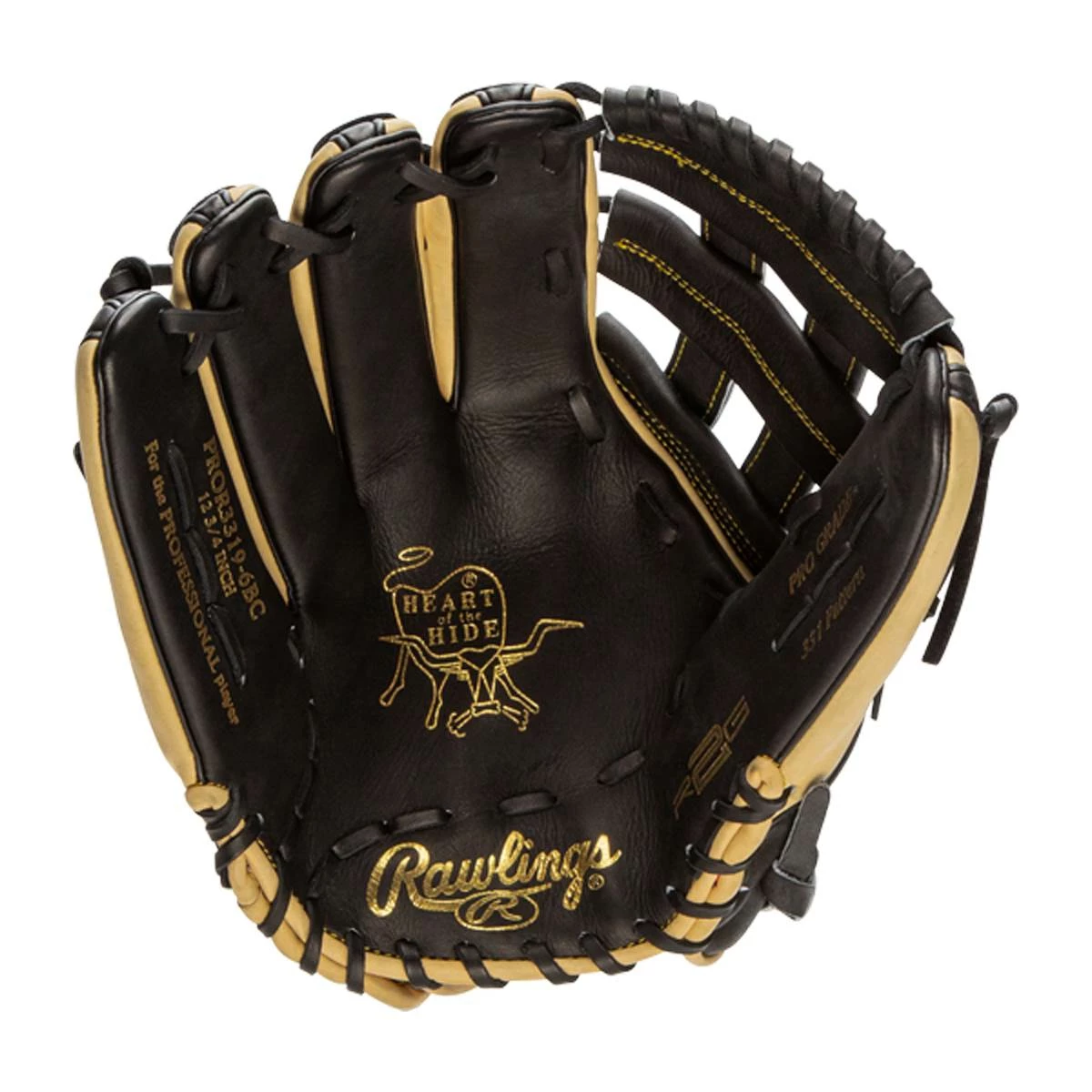 Best deal โ Rawlings Heart of the Hide R2G 12.75" Baseball Glove: PROR3319-6BC Black, Tan ๐ 4 Best deal โ Rawlings Heart of the Hide R2G 12.75" Baseball Glove: PROR3319-6BC Black, Tan ๐ - Image 2