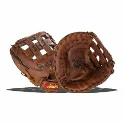 Hot Sale 😍 Shoeless Joe 👟 Shoeless Jane 12.5" Fastpitch First Base Mitt: 1250FPFB Brown ⭐