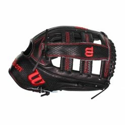Brand new ⌛ Wilson A2K 12.75" SuperSkin Baseball Glove: WBW1000671275 Black 🧨 -BaseBallBat Sales Store 7345 07 20 wilson a2k 12 75 superskin baseball glove wbw1000671275 33323 4 l