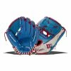 Brand new 🎉 Wilson A2000 Kelsey Stewart Spin Control KS7 12" Fastpitch Softball Glove: WBW10043512 Blue, Red, White ⭐