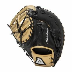 Coupon 👏 Akadema ProSoft Select Series 12.5" First Base Mitt: ASF454 Black, Tan 😀 -BaseBallBat Sales Store 7700 12 21 akadema prosoft select series 12 5 first base mitt asf454 35382 13 l