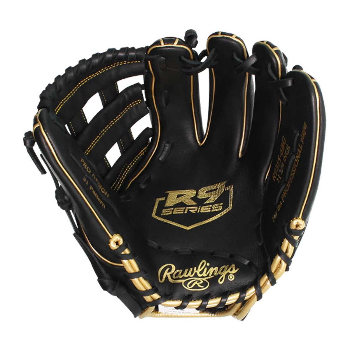Buy 🎁 Rawlings R9 11.75" Baseball Glove: R9315-6BG Black, Gold 😍 4 Buy 🎁 Rawlings R9 11.75" Baseball Glove: R9315-6BG Black, Gold 😍 - Image 2