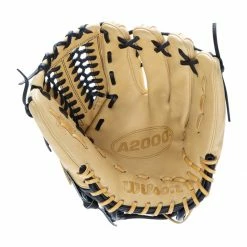 Buy 👍 Wilson A2000 D33 11.75" Baseball Glove: WBW1003921175 Black, Tan 😍