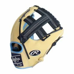 Discount 👏 Rawlings Heart of the Hide 11.5" Baseball Glove: PRO204-20CB Blue, Tan 🔔 -BaseBallBat Sales Store 7915 03 20 rawlings heart of the hide 11 5 baseball glove pro204 20cb 33266 3 l