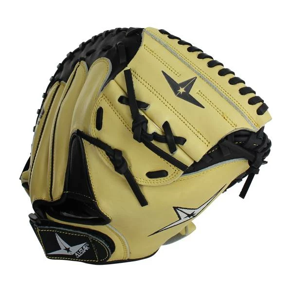 Discount 😀 All Star Young Pro 31.5" Youth Catcher's Mitt: CM1200BT Black, Tan 🔔 4 Discount 😀 All Star Young Pro 31.5" Youth Catcher's Mitt: CM1200BT Black, Tan 🔔 - Image 2