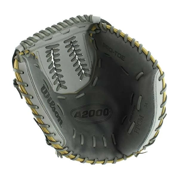 Promo 🎉 Wilson A2000 SuperSkin 34" Fastpitch Softball Catcher's Mitt: WTA20RF19CM34SS Grey, White ✔️ 3 Promo 🎉 Wilson A2000 SuperSkin 34" Fastpitch Softball Catcher's Mitt: WTA20RF19CM34SS Grey, White ✔️