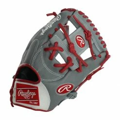 Discount ⌛ Rawlings HOH Mark of a Pro 11.25" Baseball Glove: SPNP2-2GW Grey, Red 🎉 -BaseBallBat Sales Store 7ca9 10 20 rawlings hoh mark of a pro 11 25 baseball glove spnp2 2gw 33464 3 l