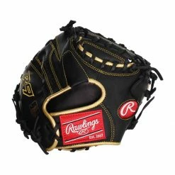 Buy ⌛ Rawlings R9 27" Baseball Training Catcher's Mitt: R9TRCM Black, Gold 🎉 -BaseBallBat Sales Store 8112 11 20 rawlings r9 27 baseball training catchers mitt r9trcm 33544 7 l