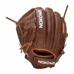 Budget 🎁 Nokona Walnut 12.5" Fastpitch Softball Glove: W-V1250C Brown ⭐ -BaseBallBat Sales Store 820e 10 21 nokona walnut 12 5 fastpitch softball glove w v1250c 25860 14 l