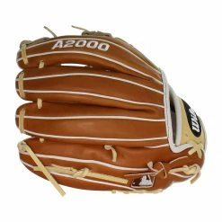 Promo ✨ Wilson A2000 11.75" Baseball Glove: WTA20RB20TE1787 Brown, Tan 👏 -BaseBallBat Sales Store 822c 07 20 wilson a2000 11 75 baseball glove wta20rb20te1787 33406 5 l