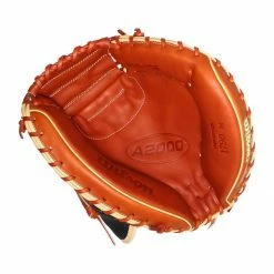 Best Pirce 👏 Wilson A2000 SuperSkin 1790 34" Baseball Catcher's Mitt: WBW10011834 Black, Brown 🤩