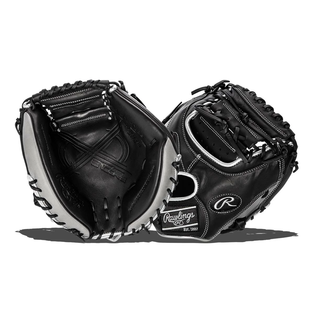 Budget ✨ Rawlings Encore 32" Baseball Catcher's Mitt: ECCM32-23B Black, Grey, Silver ⭐ 3 Budget ✨ Rawlings Encore 32" Baseball Catcher's Mitt: ECCM32-23B Black, Grey, Silver ⭐