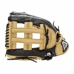 Best Sale 😀 Akadema ProSoft Select Series 13" Baseball Glove: ASF424 Black, Tan 🧨 -BaseBallBat Sales Store 869c 12 21 akadema prosoft select series 13 baseball glove asf424 35379 7 l