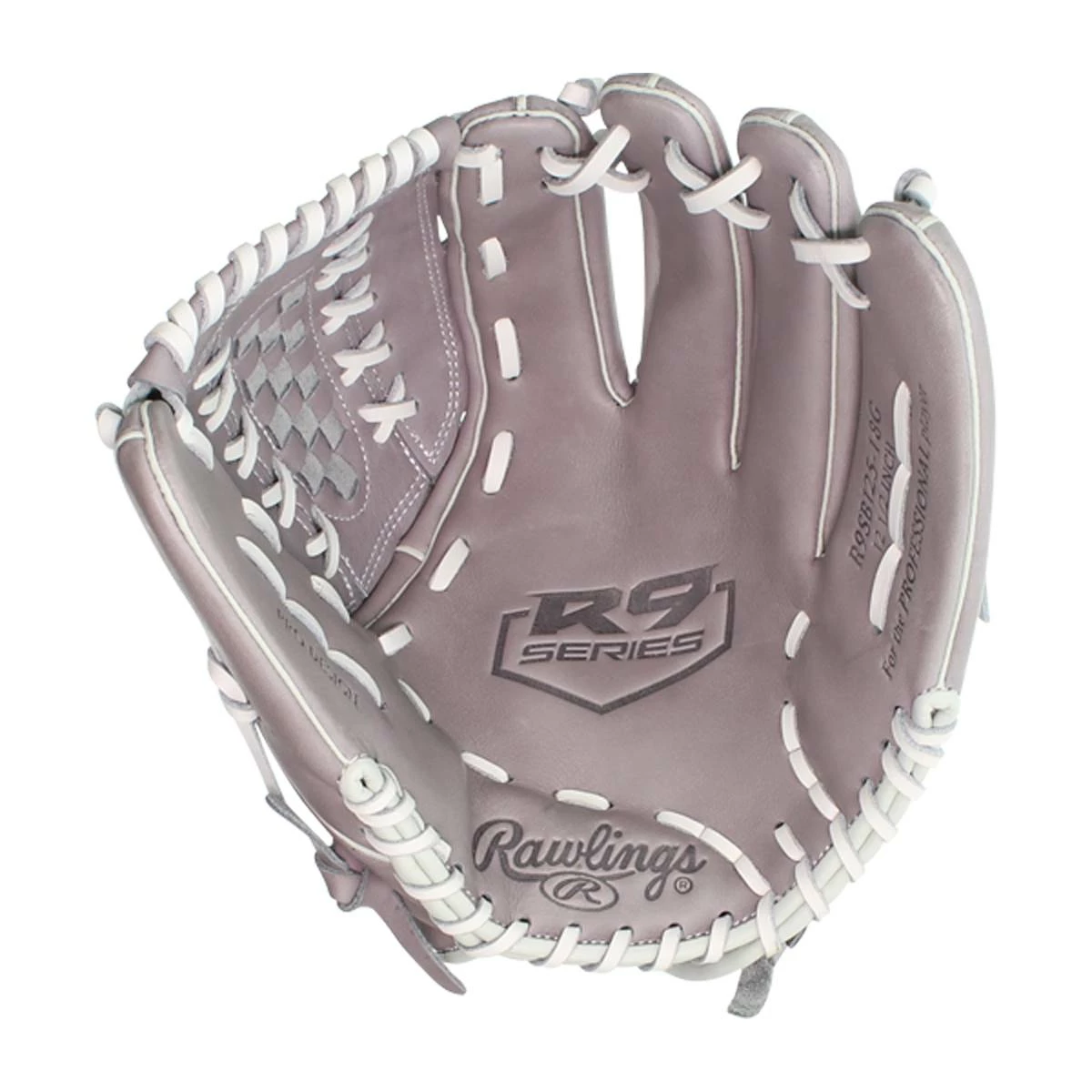 Best Pirce 😍 Rawlings R9 12.5" Fastpitch Softball Glove: R9SB125-18G Grey 👏 11 Best Pirce 😍 Rawlings R9 12.5" Fastpitch Softball Glove: R9SB125-18G Grey 👏 - Image 9