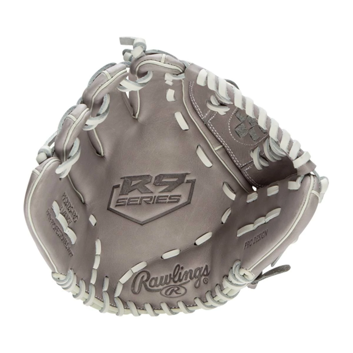 Best Pirce 😍 Rawlings R9 12.5" Fastpitch Softball Glove: R9SB125-18G Grey 👏 8 Best Pirce 😍 Rawlings R9 12.5" Fastpitch Softball Glove: R9SB125-18G Grey 👏 - Image 6